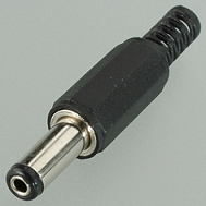 Штекер 5.5/2.5 пластик