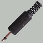 Штекер 2.5 моно пластик