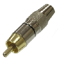 Штекер RCA Silver