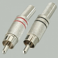 Штекер RCA метал