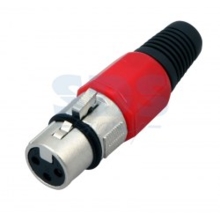 Гнездо  Kanon на кабель красное, желтое,синие, зеленое