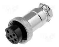 Гнездо NC 6pin метал