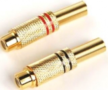 Гнездо  RCA метал