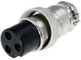 Гнездо NC 3pin метал